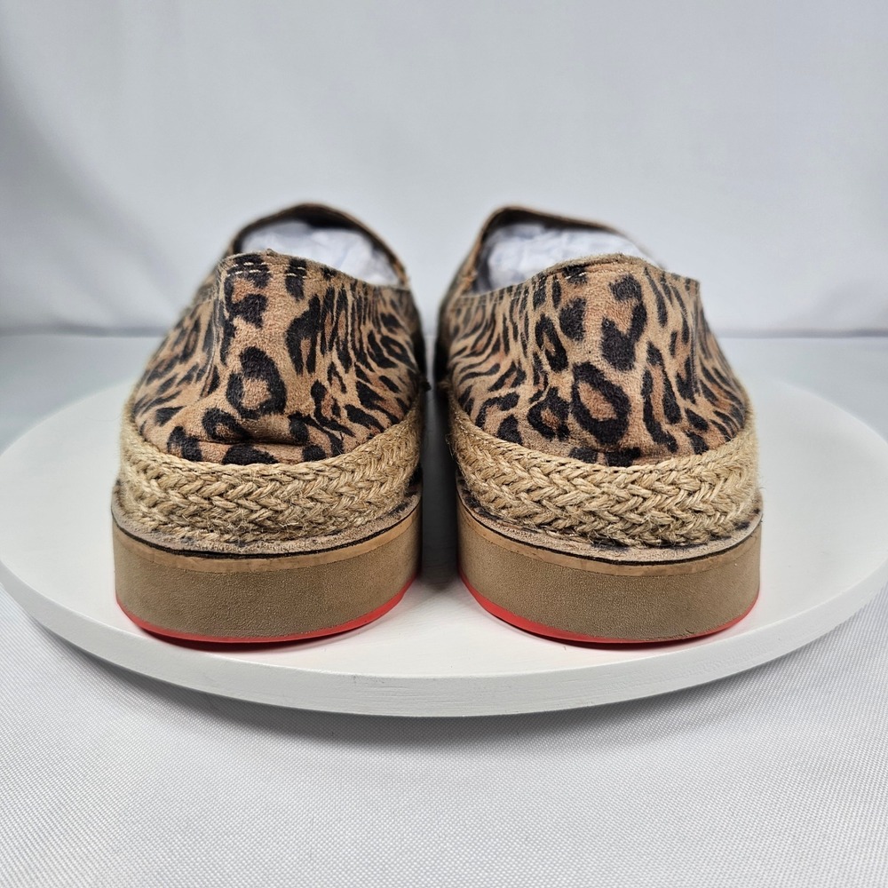 Ariat Cruiser Women's Leopard Print Slip On Espadrille Flats Shoes Size 10B - Picture 3 of 8